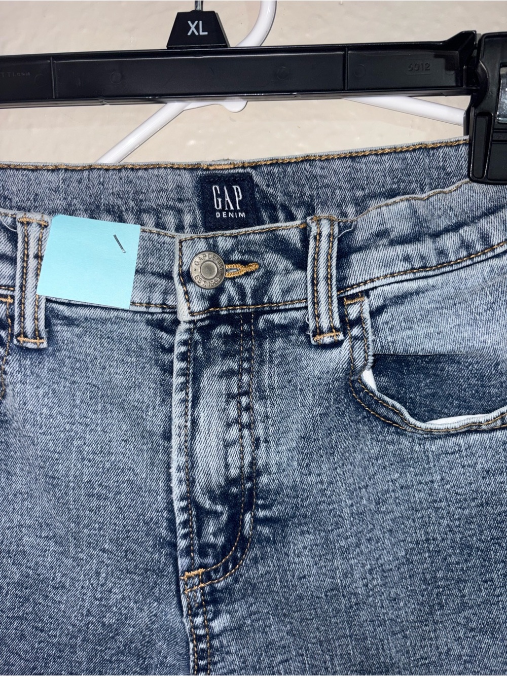 GAP Light Blue High-Rise Denim Jeans